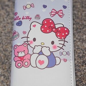Hello Kitty Kids Wallet - Red, Pink, and White